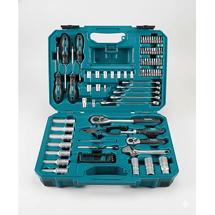 Set Herramienta Manual 87 Piezas Maleta Makita E-08458