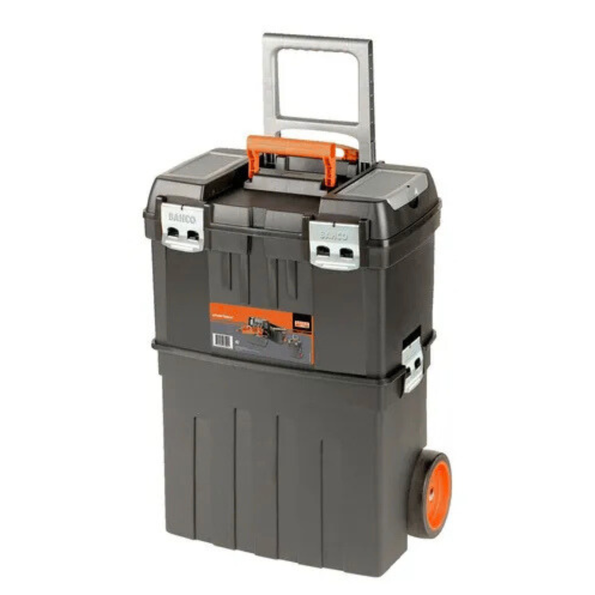 Caja de Herramientas 2en1 Plástico C/ruedas Bahco 4750PTBW47