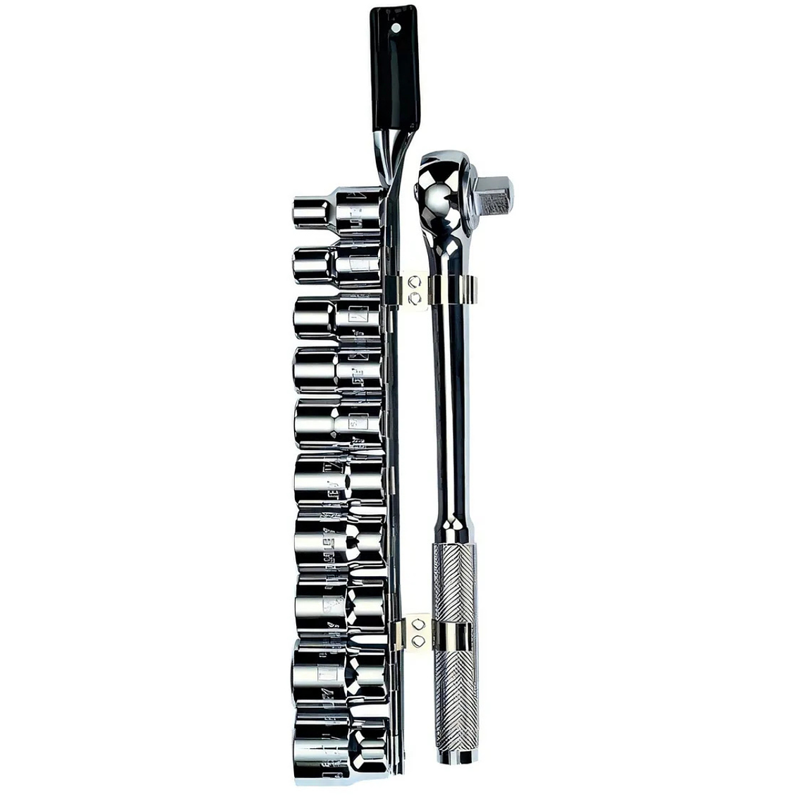 Juego De Dados Métrico Mando 1/2 11 Piezas Stanley 86-734 1