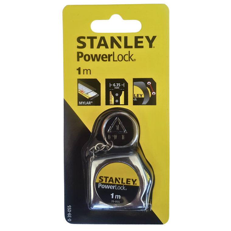 Cinta Métrica Llavero 1m Powerlock Stanley 0-39-055  7