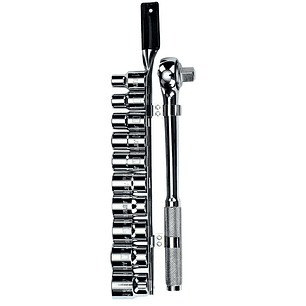 Juego De Dados Pulgada SAE Mando 1/2 11Piezas Stanley 86735