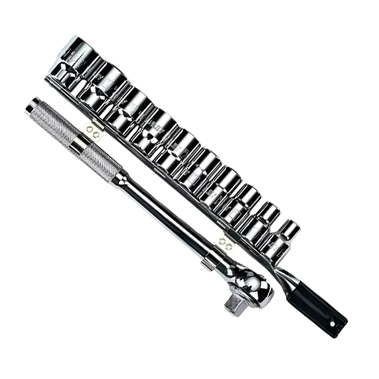 Juego De Dados Pulgada SAE Mando 1/2 11Piezas Stanley 86735 2