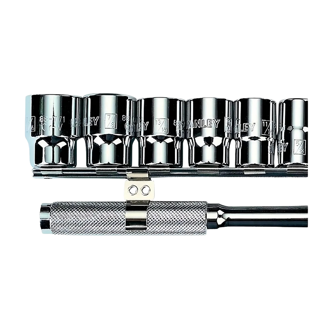 Juego De Dados Pulgada SAE Mando 1/2 11Piezas Stanley 86735 3