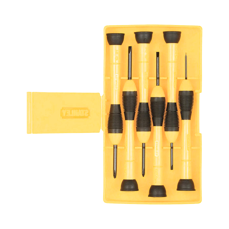 Juego De 6 Destornilladores De Precisión Stanley 66-052 3