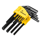 Set De 10 Llaves Allen Hexagonales Stanley 69-253 - Miniatura 1