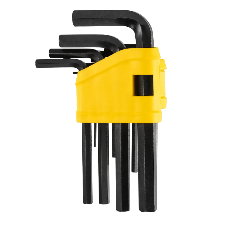 Set De 10 Llaves Allen Hexagonales Stanley 69-253 2