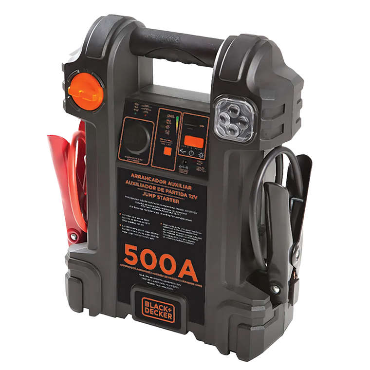 Partidor Auxiliar Para Autos 500amp BLACK+DECKER JS500S 1