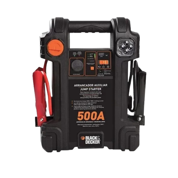 Partidor Auxiliar Para Autos 500amp BLACK+DECKER JS500S 2