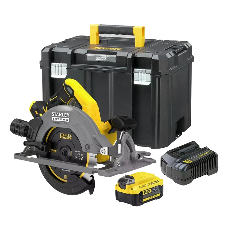 Kit Sierra Circular 7 1/4 V20 Car/Bat 4ah + Maleta SBC551M1T 1