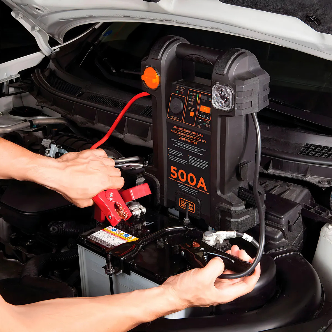 Partidor Auxiliar Para Autos 500amp BLACK+DECKER JS500S 5