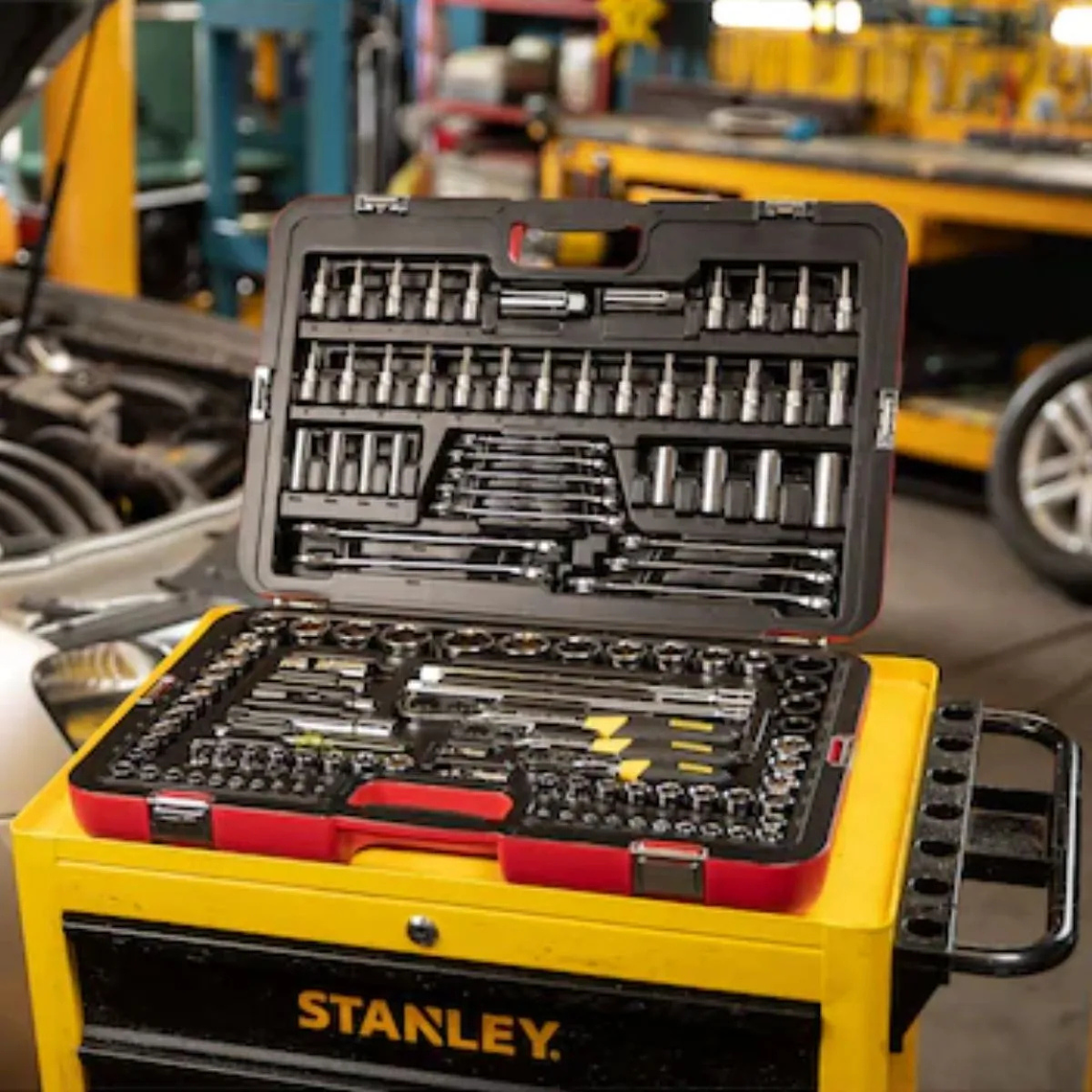 Juego De Herramientas Mecánicas 120 Pza Stanley  R99-120LA 4