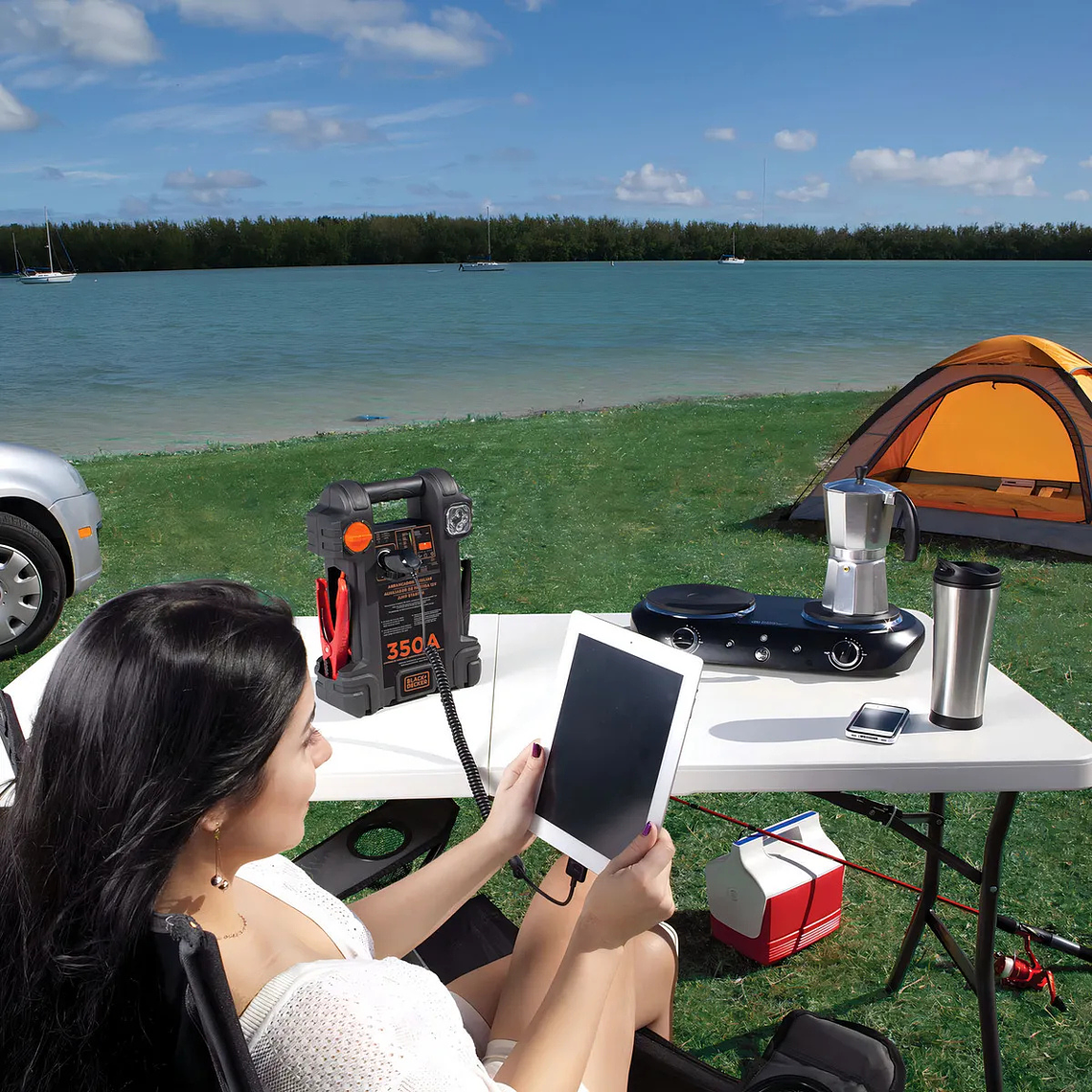 Partidor Auxiliar Para Autos 500amp BLACK+DECKER JS500S 7