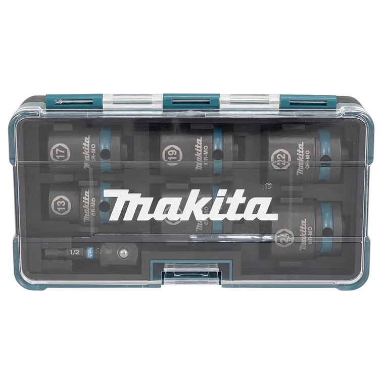 Set Dados De Impacto 1/2 7 Pzs Makita E-16592 2