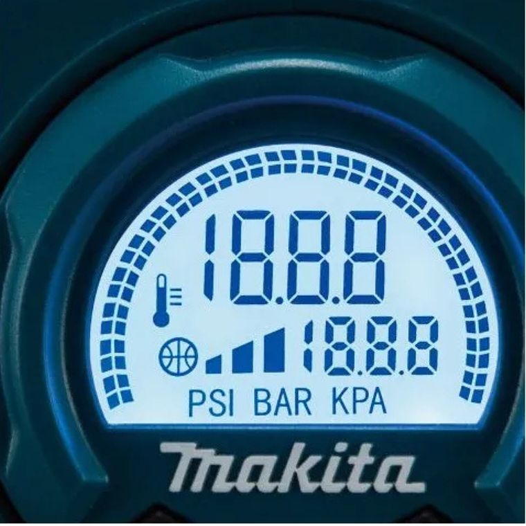 Kit Inflador Inalámbrico 18v Car/Bat 3Ah  Makita DMP181SF 7