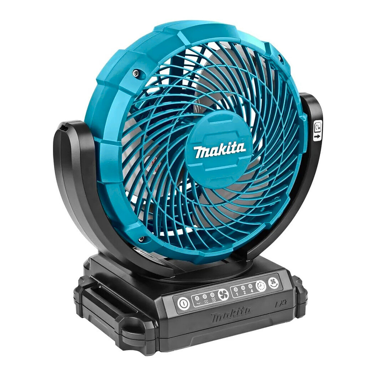 Ventilador Inalámbrico 7-1/8 Lxt Car/Bat 3Ah Makita DCF102SF 2