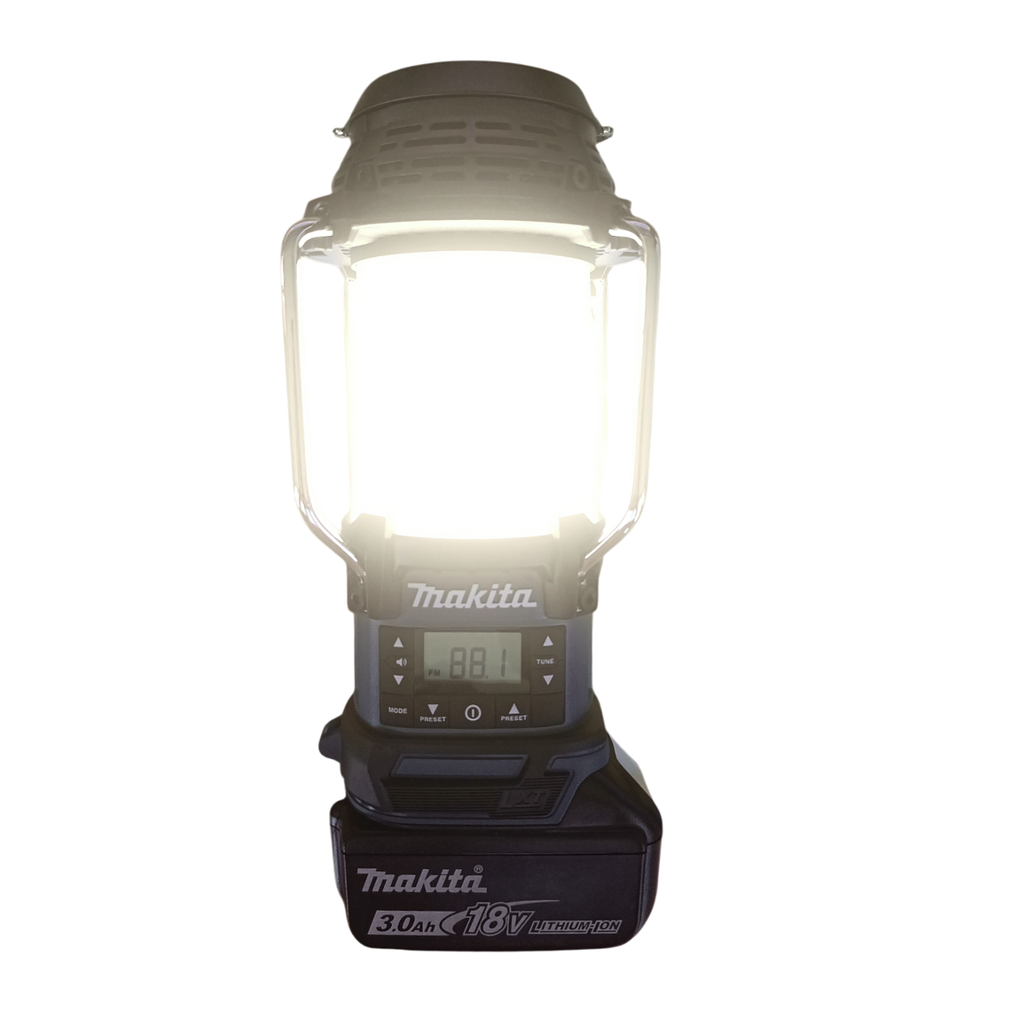 Radio Con Linterna Inalambrica Car/Bat 3Ah Makita DMR055SF 2