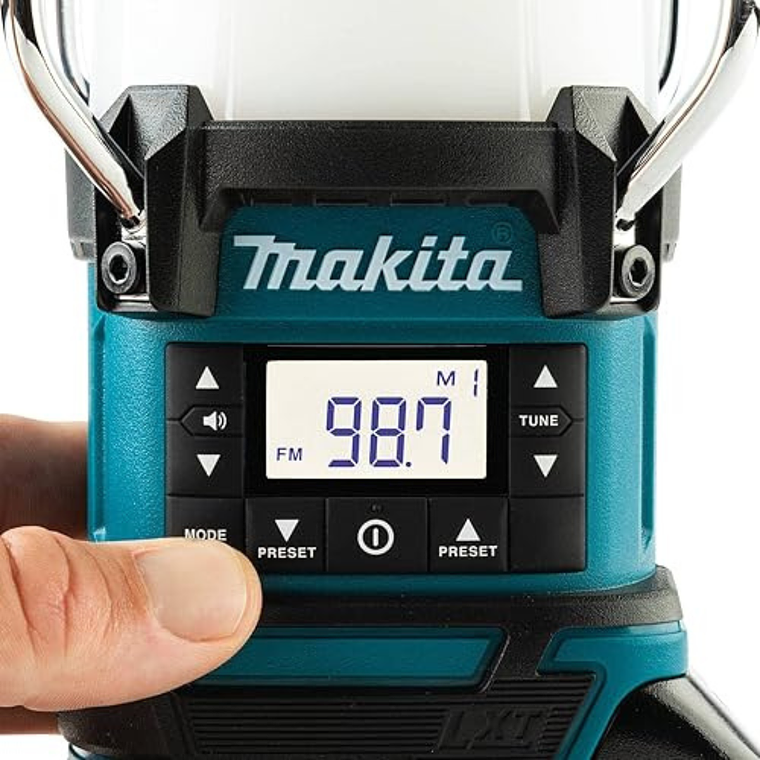 Radio Con Linterna Inalambrica Car/Bat 3Ah Makita DMR055SF 5