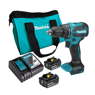 Taladro Percutor Inalámbrico 18v Car/2Bat 3ah Makita Dhp490rfx2