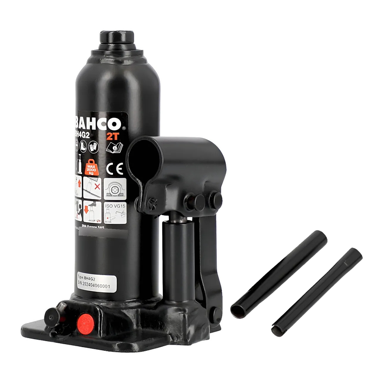 Gata Hidráulica Tipo Botella 2 Ton Bahco  BH4G2 1