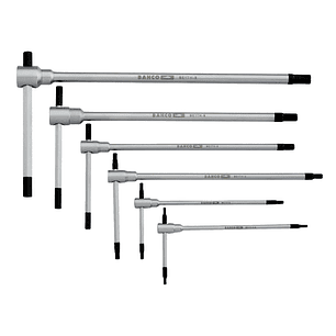 Juego 6 Llaves En T Para Tornillos Hexagonales Bahco BE1THS6