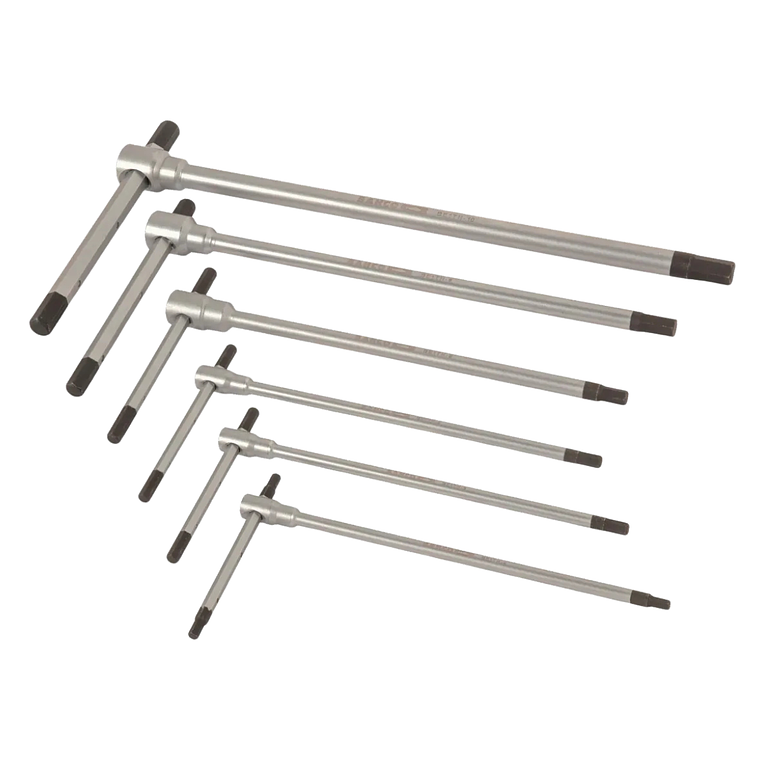 Juego 6 Llaves En T Para Tornillos Hexagonales Bahco BE1THS6 2