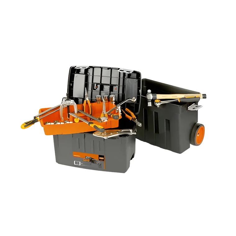 Caja de Herramientas 2en1 Plástico C/ruedas Bahco 4750PTBW47 2