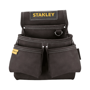 Bolso Portaherramientas Doble Cuero Stanley STST1-80116