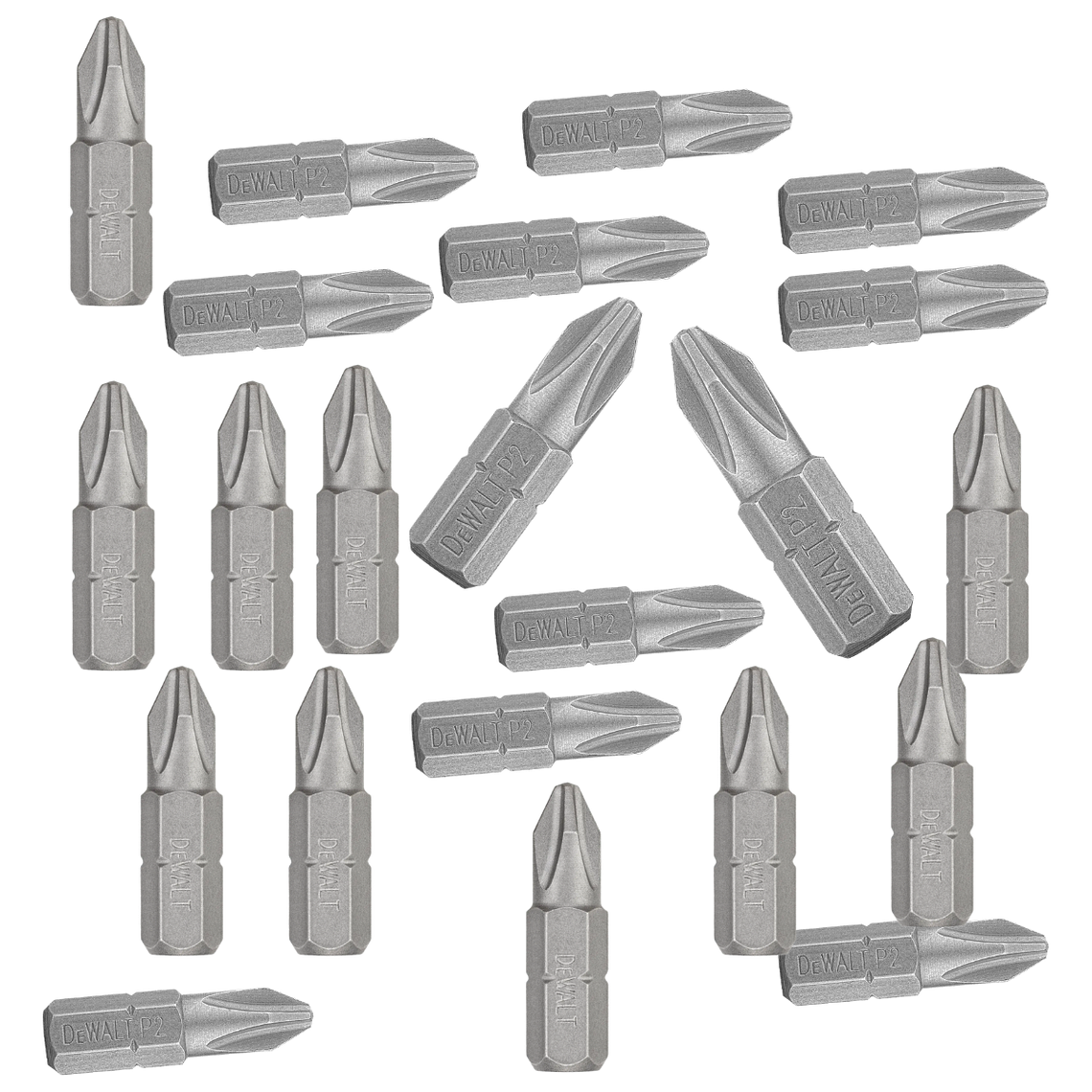 Set Punta Phillips PH2 1 Dewalt Granel 100u DW2002BL 1