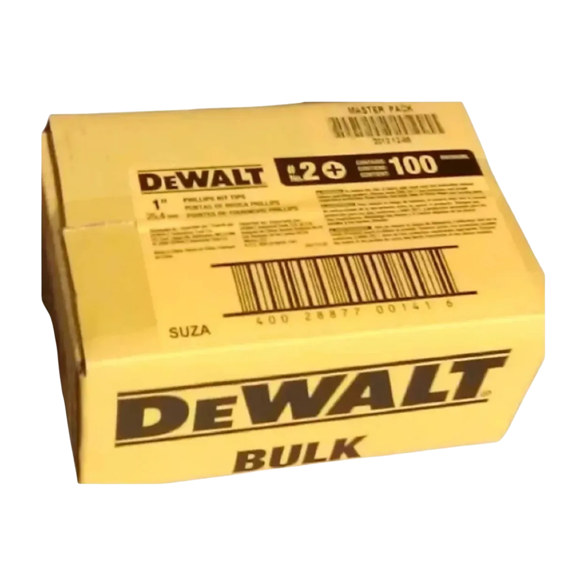 Set Punta Phillips PH2 1 Dewalt Granel 100u DW2002BL 3