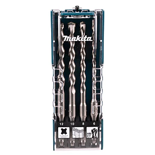 Set de Brocas SDS Plus 4pzs 6,8,10,12 X 160mm Makita D-74756
