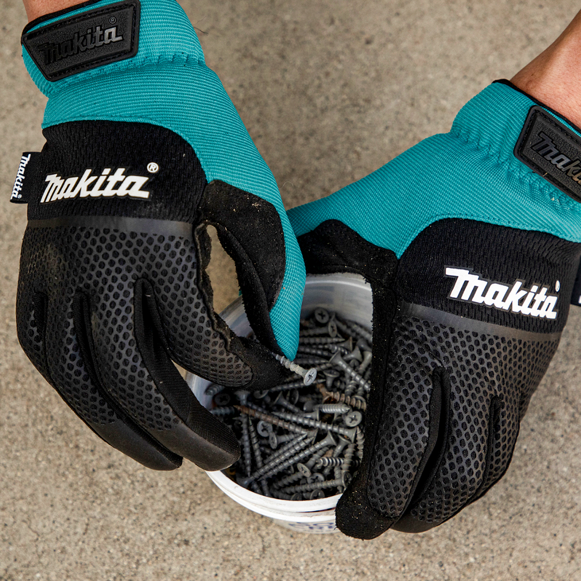 Guantes Reforzados Flexible Puño Abierto Makita T-04167 3