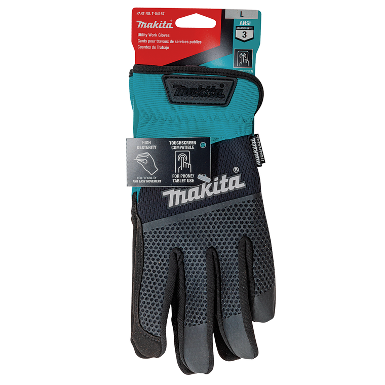 Guantes Reforzados Flexible Puño Abierto Makita T-04167 4
