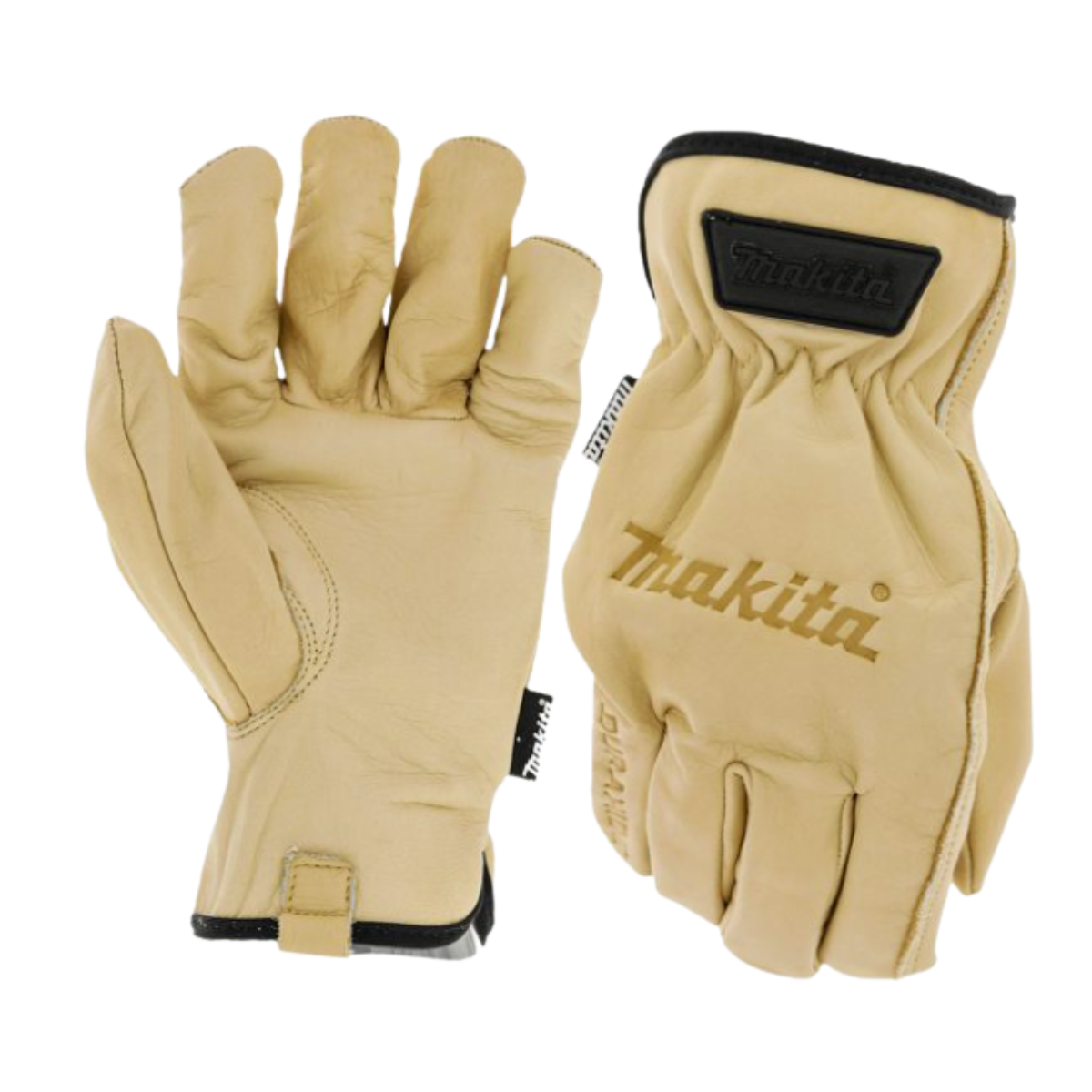 Guantes de Cuero 100% Puño Abierto Makita T-04195