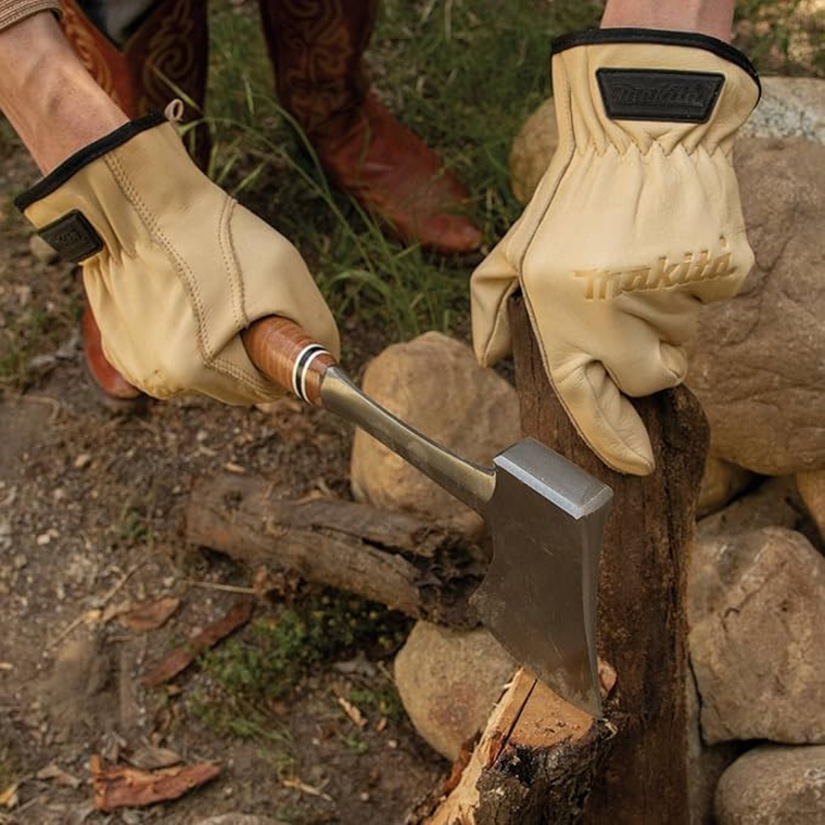 Guantes de Cuero 100% Puño Abierto Makita T-04195 2