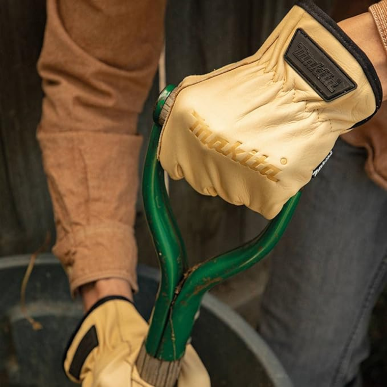 Guantes de Cuero 100% Puño Abierto Makita T-04195 3