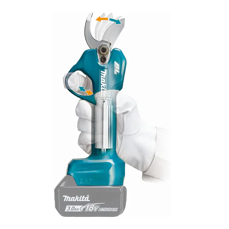 Kit Tijera Poda Inalámbrica 18v Car/Bat 3Ah Makita DUP181SF 2