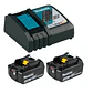 Kit Sierra Caladora Inalámbrica 18v 2Bat3ah/car Makita DJV180RFE - Miniatura 4