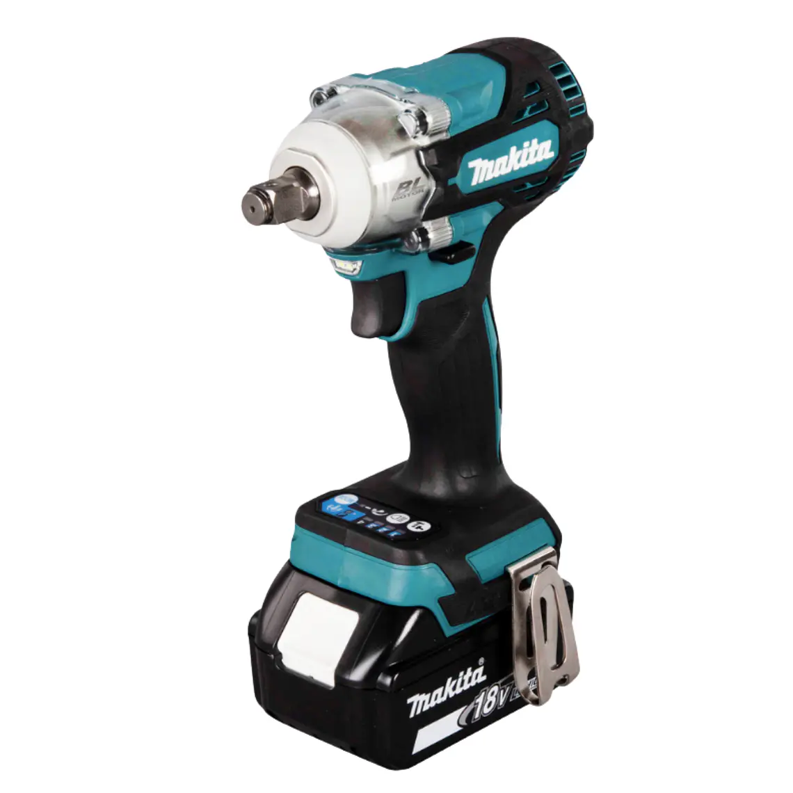 kit Llave De Impacto 18v 1/2'' + Car/Bat 3ah Makita DTW300RF 2