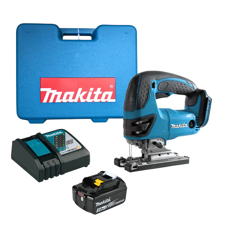 Kit Sierra Caladora Inalámbrica 18v Car/Bat3Ah Makita DJV180RF 1