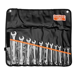 Juego De Llaves Punta Corona 11 Piezas 8-22mm Bahco 111m/11t