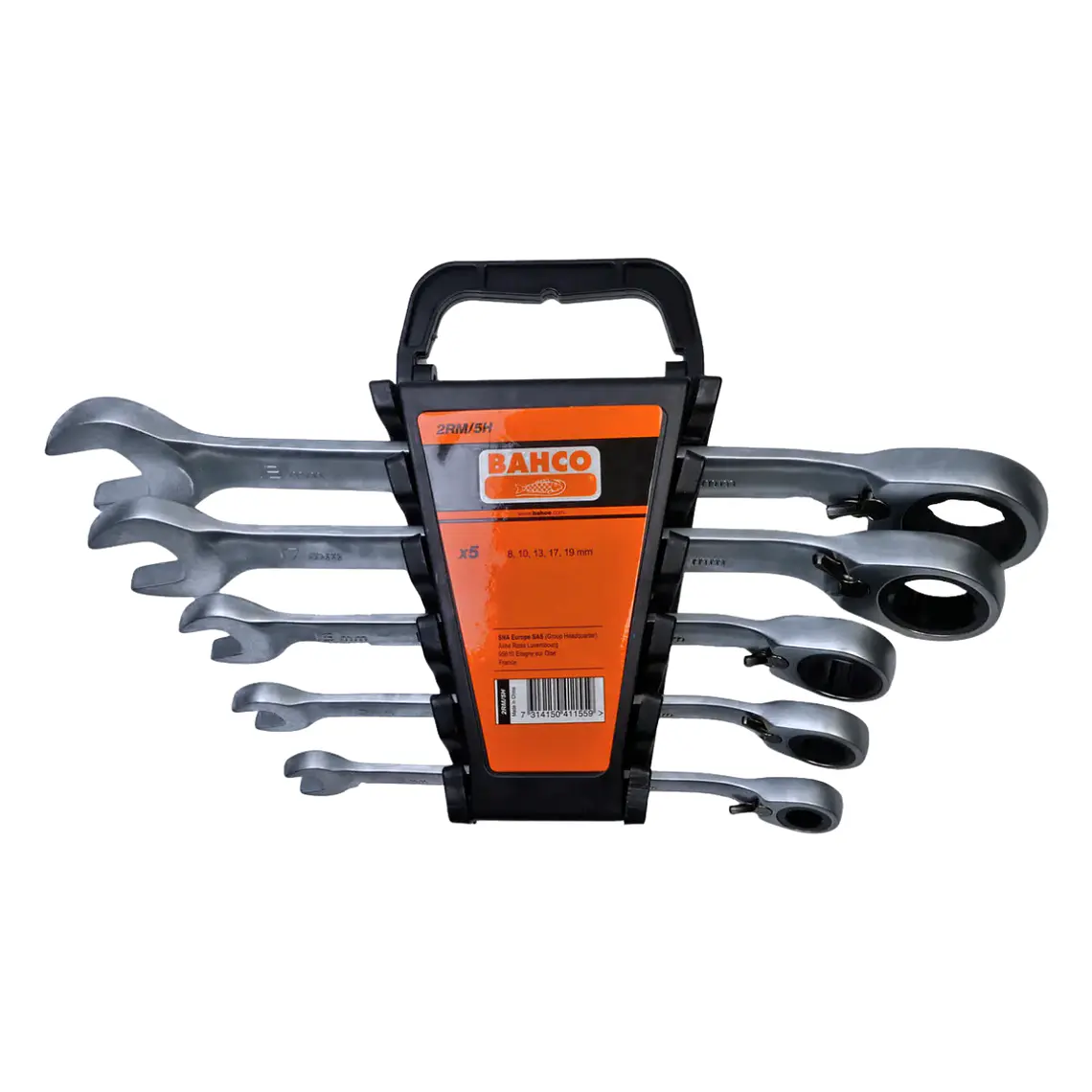 Juego Llaves Puntacorona C/chicharra Fija 8-19 Bahco 2RM5H 3