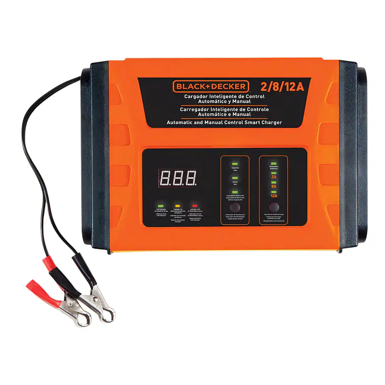 Cargador Baterías Inteligente 2/8/12A Black+Decker BC12-b2c 1