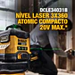 Nivel Láser Verde 12/20v 3 Líneas Cruzadas 360grados Dewalt - Miniatura 8