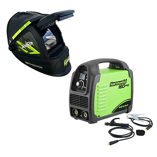 kit Soldadora Indura 160A + Máscara Redbo RB4000TC2