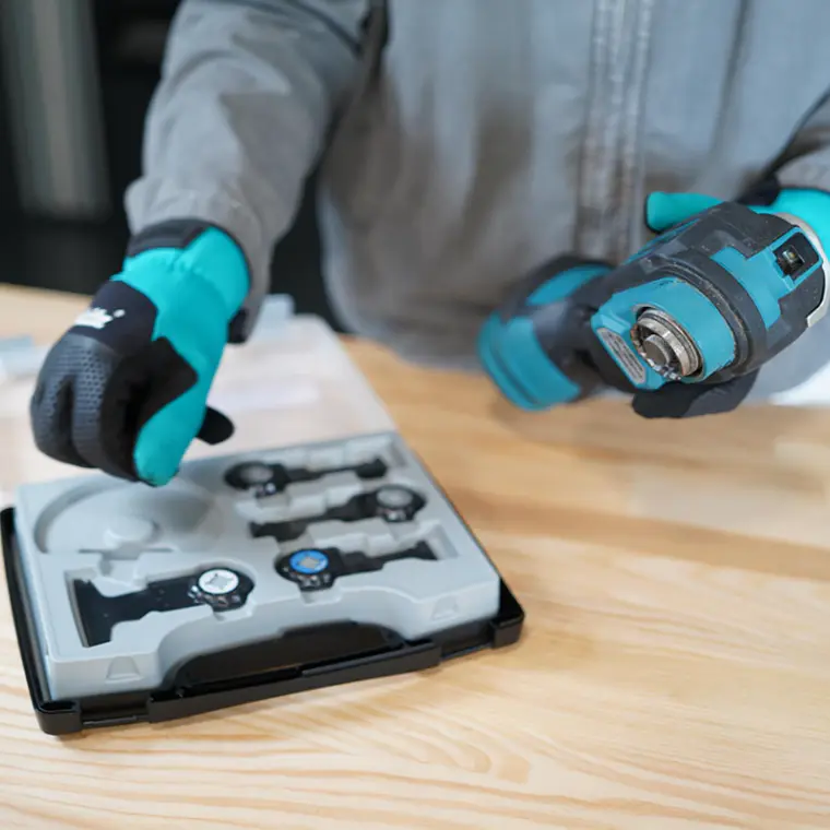 Set 5 Pza Multiherramienta Oscilante Starlock Makita E-24935 4