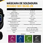 Máscara De Soldar Profesional Fotosensible Redbo Wh9646-2b - Miniatura 4