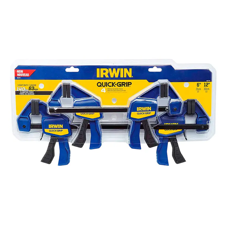 Set 2x1 4Prensas Liberación Rápida 6' Y 12' Irwin 1964748 7