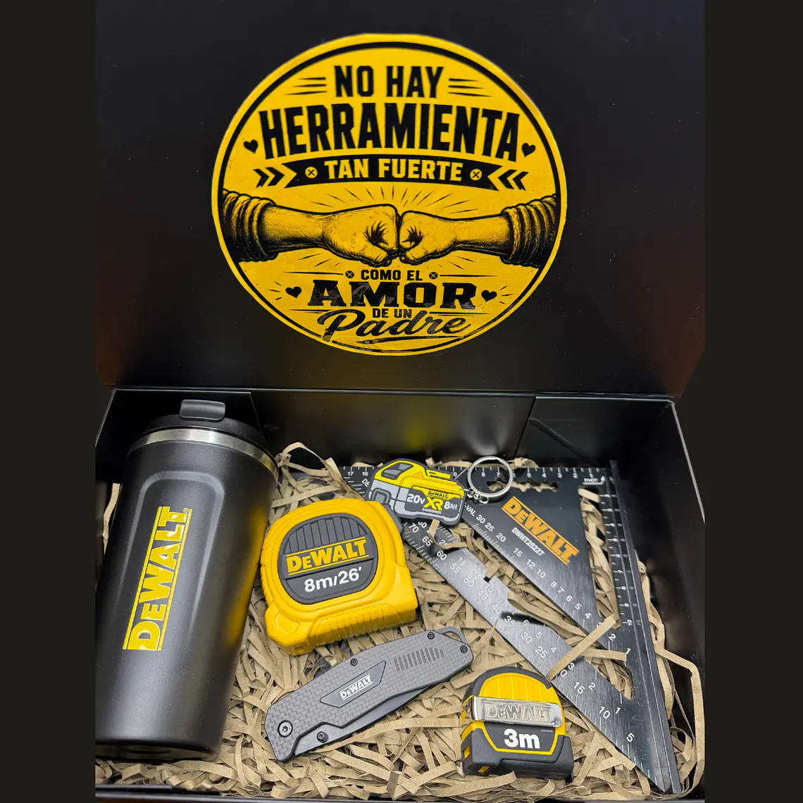 Kit Regalo Caja Día Del Padre DEWALT Lovers PAPADW1 1