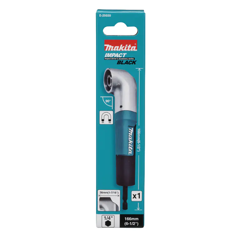Accesorio en Ángulo Recto E-formImpact BLACKE Makita E-25030 4