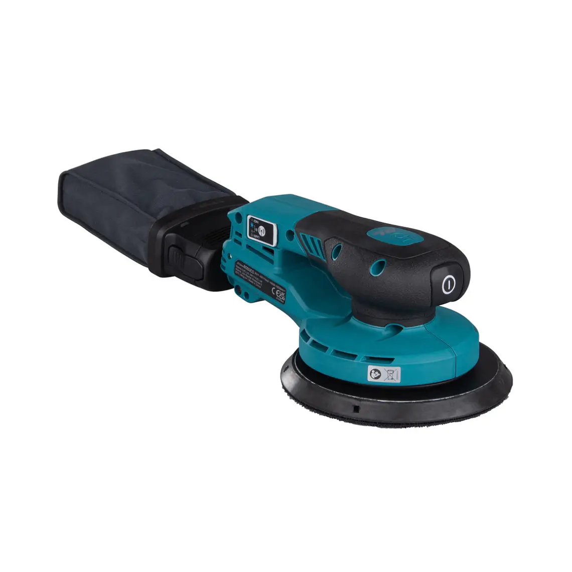 Lijadora rotorbital XGT 40V sin baterías Makita BO002CGZ 4